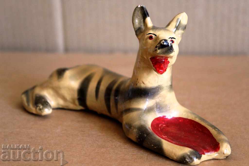 Δημοπρασία 1930-ΤΟΥ ΒΑΣΙΛΙΚΟΥ ΚΕΡΑΜΙΚΟΥ ΣΤΑΧΤΟΔΟΧΕΙΟΥ ΦΙΓΟΥΡΑ ΑΓΑΛΜΑΤΙΔΙΟ ΣΚΥΛΟΣ