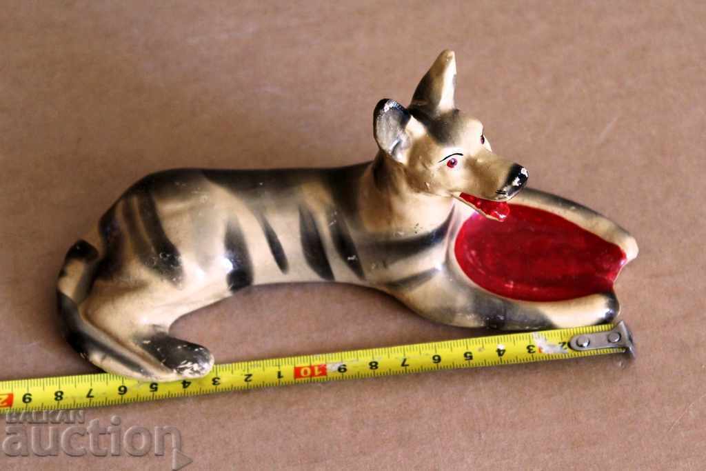 Παράδοση 1930-ΤΟΥ ΒΑΣΙΛΙΚΟΥ ΚΕΡΑΜΙΚΟΥ ΣΤΑΧΤΟΔΟΧΕΙΟΥ ΦΙΓΟΥΡΑ ΑΓΑΛΜΑΤΙΔΙΟ ΣΚΥΛΟΣ