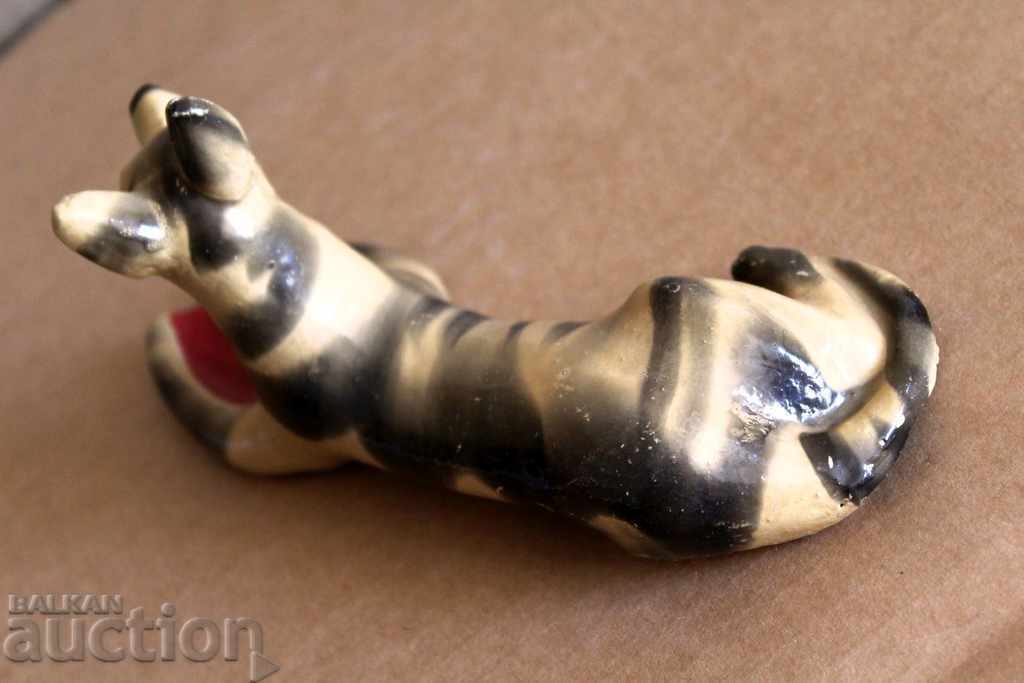 1930-ΤΟΥ ΒΑΣΙΛΙΚΟΥ ΚΕΡΑΜΙΚΟΥ ΣΤΑΧΤΟΔΟΧΕΙΟΥ ΦΙΓΟΥΡΑ ΑΓΑΛΜΑΤΙΔΙΟ ΣΚΥΛΟΣ - 5