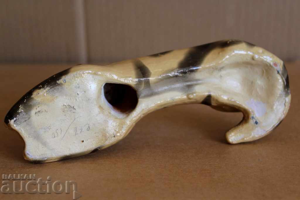 1930-ΤΟΥ ΒΑΣΙΛΙΚΟΥ ΚΕΡΑΜΙΚΟΥ ΣΤΑΧΤΟΔΟΧΕΙΟΥ ΦΙΓΟΥΡΑ ΑΓΑΛΜΑΤΙΔΙΟ ΣΚΥΛΟΣ - 7