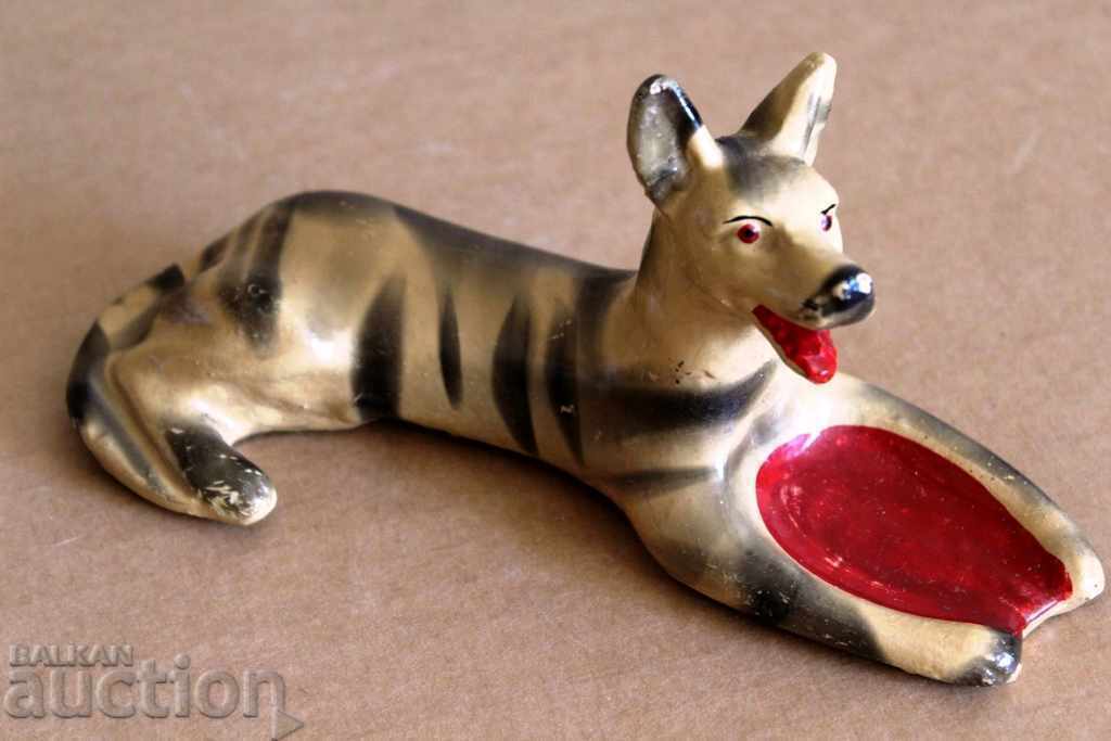 1930-ΤΟΥ ΒΑΣΙΛΙΚΟΥ ΚΕΡΑΜΙΚΟΥ ΣΤΑΧΤΟΔΟΧΕΙΟΥ ΦΙΓΟΥΡΑ ΑΓΑΛΜΑΤΙΔΙΟ ΣΚΥΛΟΣ