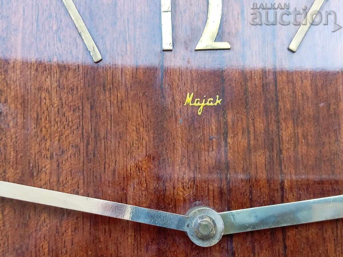 Ρωσικό επιτοίχιο εβδομαδιαίο ρολόι "ΜΑΓΙΑΚ" ΕΣΣΔ - 5