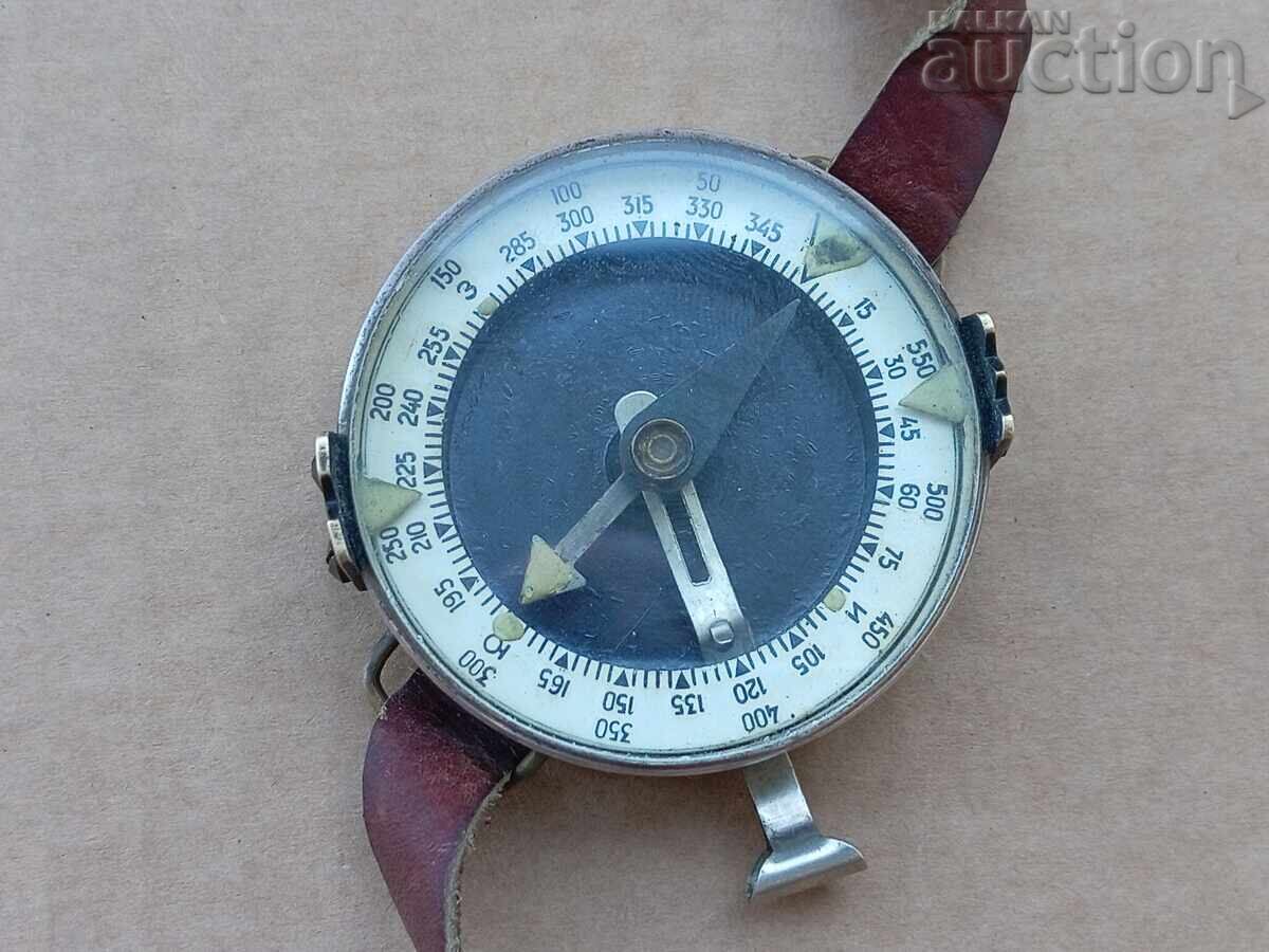 Παράδοση Παλιός βακελιτένιος πυξίδα made in Bulgaria 60s 70s