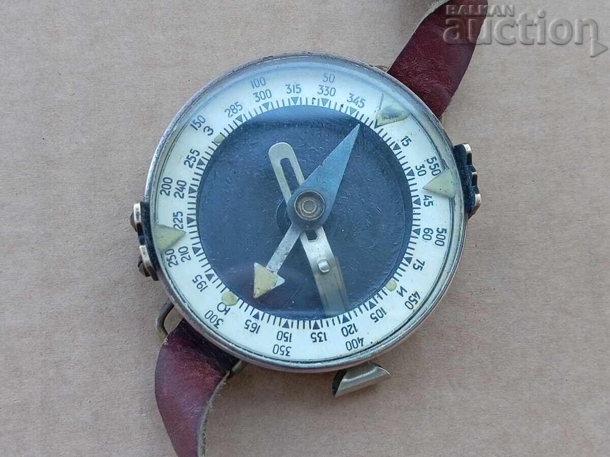 Παλιός βακελιτένιος πυξίδα made in Bulgaria 60s 70s - 5