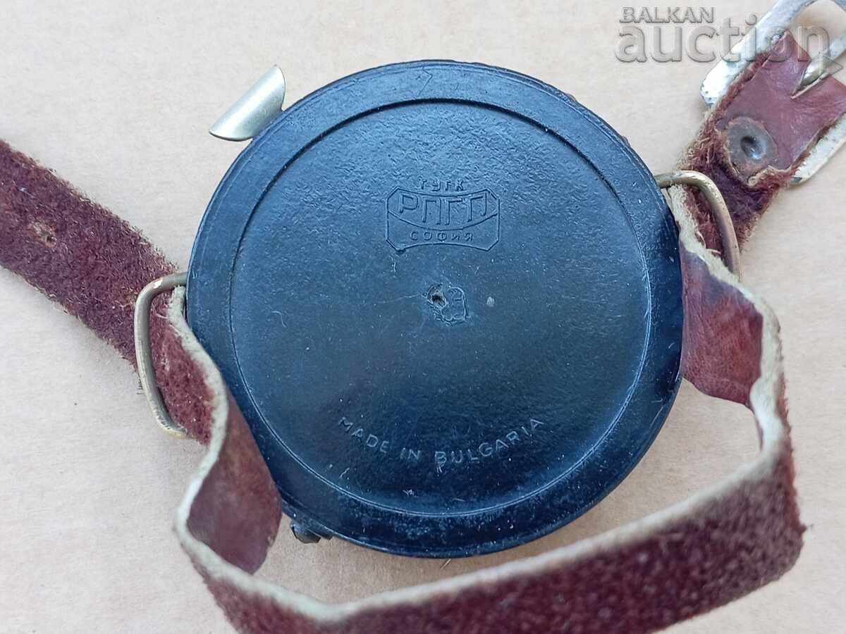 Παλιός βακελιτένιος πυξίδα made in Bulgaria 60s 70s - 6