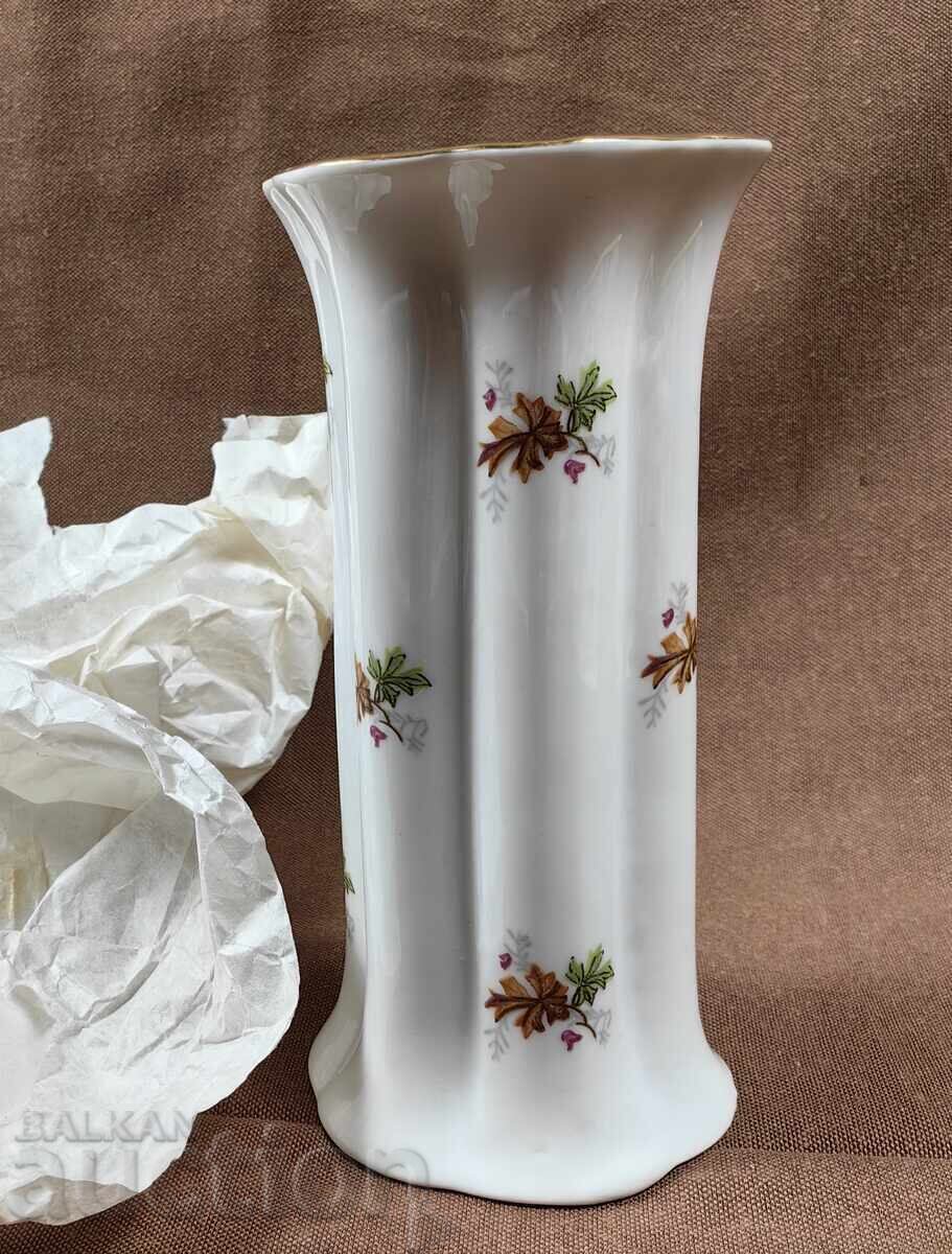 PROBABLY UNUSED PORCELAIN VASE, LITTLE DEGRADED - 7
