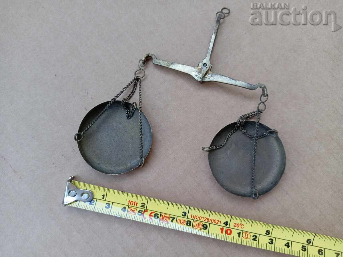 Mini balanță de bijuterii din bronz