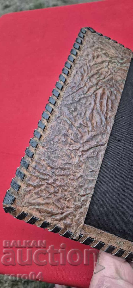 ΔΕΡΜΑΤΙΝΟ ΦΑΚΕΛΟ / ΚΑΛΥΜΜΑ - BULGARRIBA - 5