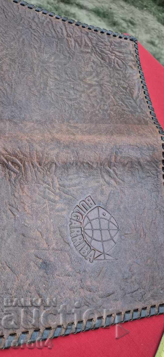 ΔΕΡΜΑΤΙΝΟ ΦΑΚΕΛΟ / ΚΑΛΥΜΜΑ - BULGARRIBA - 7