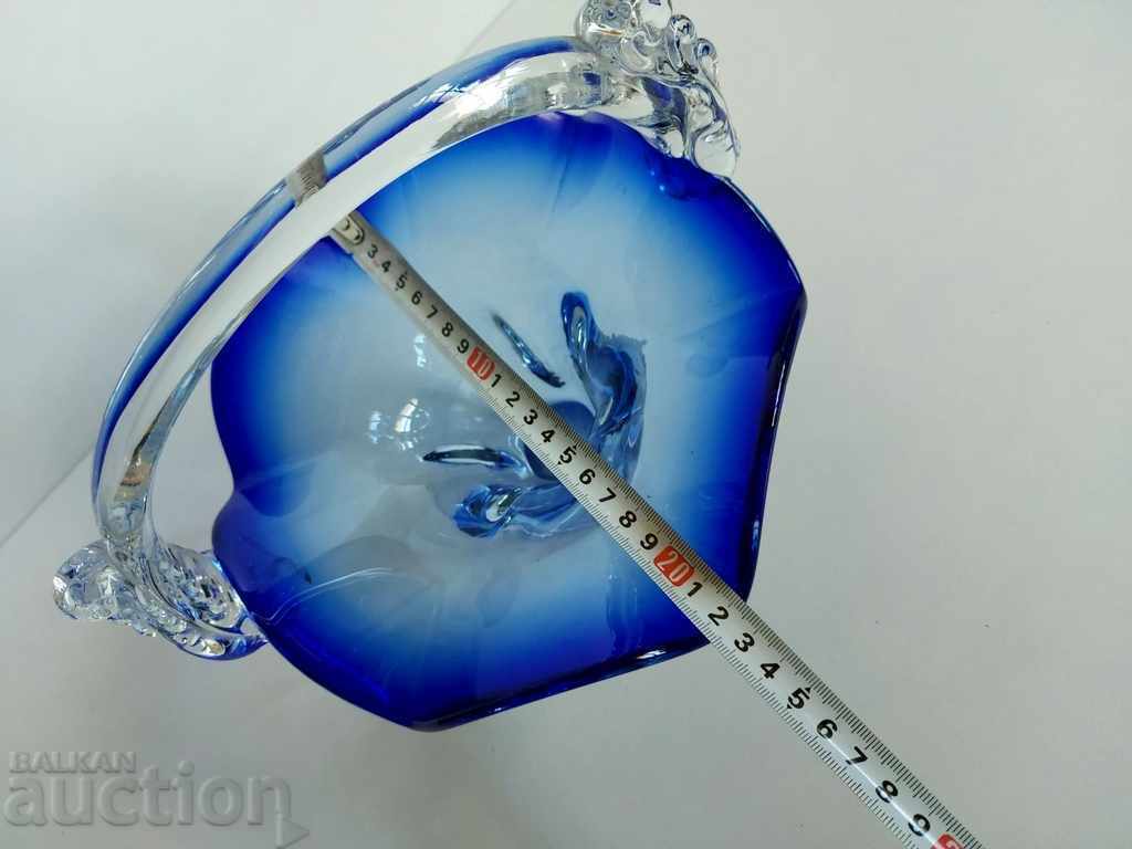 1981 LUXURIOUS SOC GLASS BONBONIER WRITTEN HEALTHY - 5