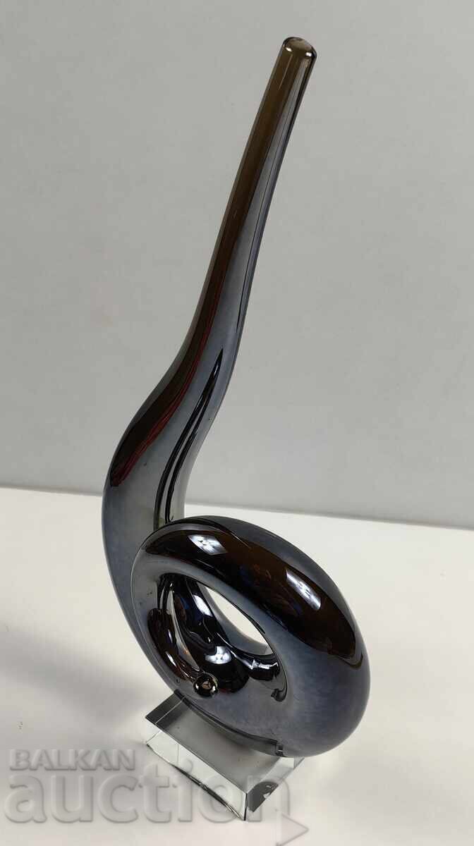 Παράδοση ΜΕΓΑΛΟ ΓΥΑΛΙΝΟ ΣΤΥΛΙΖΟΜΕΝΗ ΦΙΓΟΥΡΑ ΓΛΥΠΤΟ ΑΓΑΛΜΑΤΟΣ