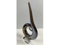 SCULPTURA STATUETA FIGURA STILIZATA MARE din sticla