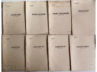 1938 LOT OF 8 BOOKS ABOUT THE SOLDIER AND THE WAR KINGDOM OF BUL