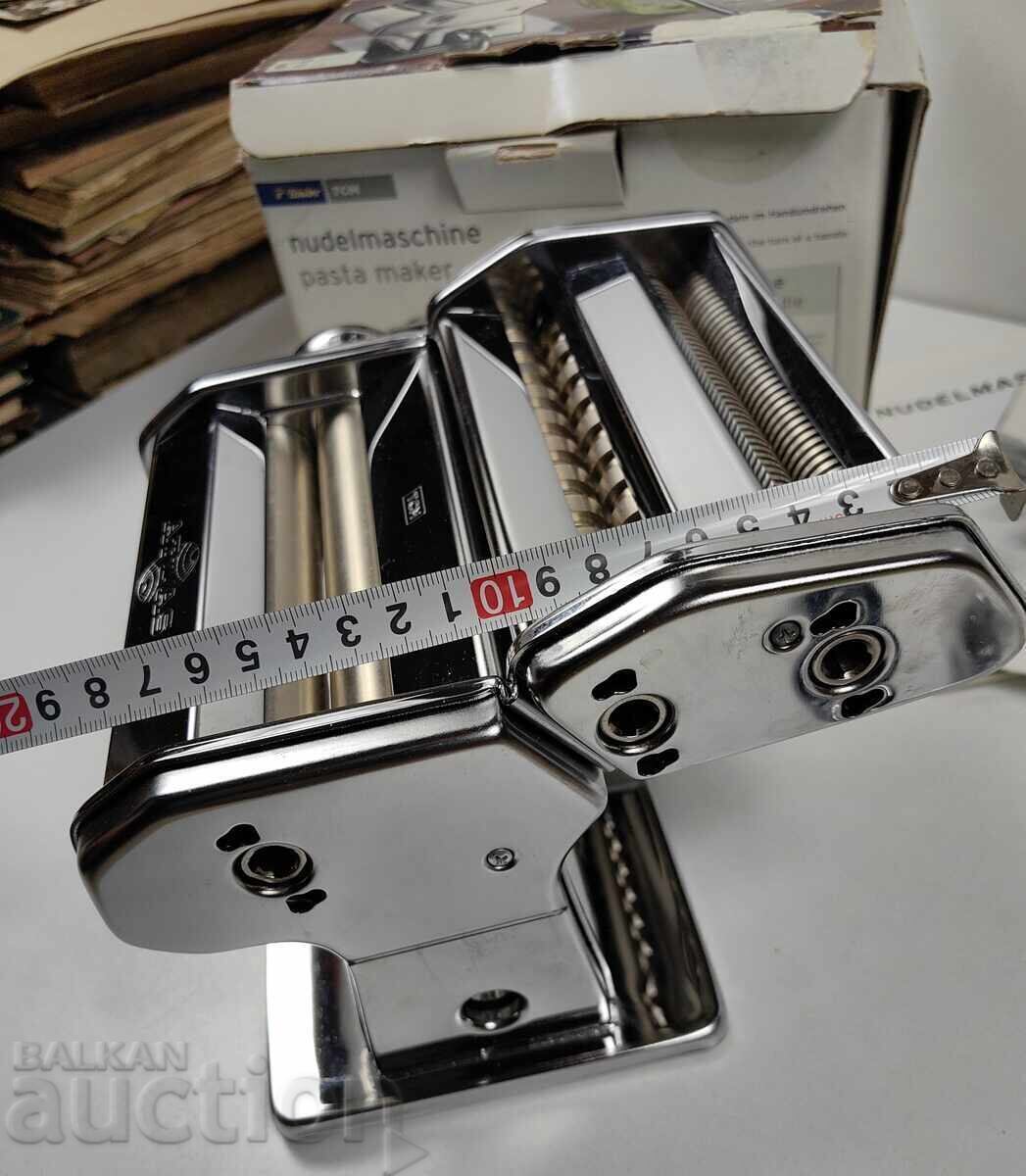 ITALIAN PASTA MACHINE, LIGHTLY USED, IN BOX, WITH INSTRUCTIONS - 5