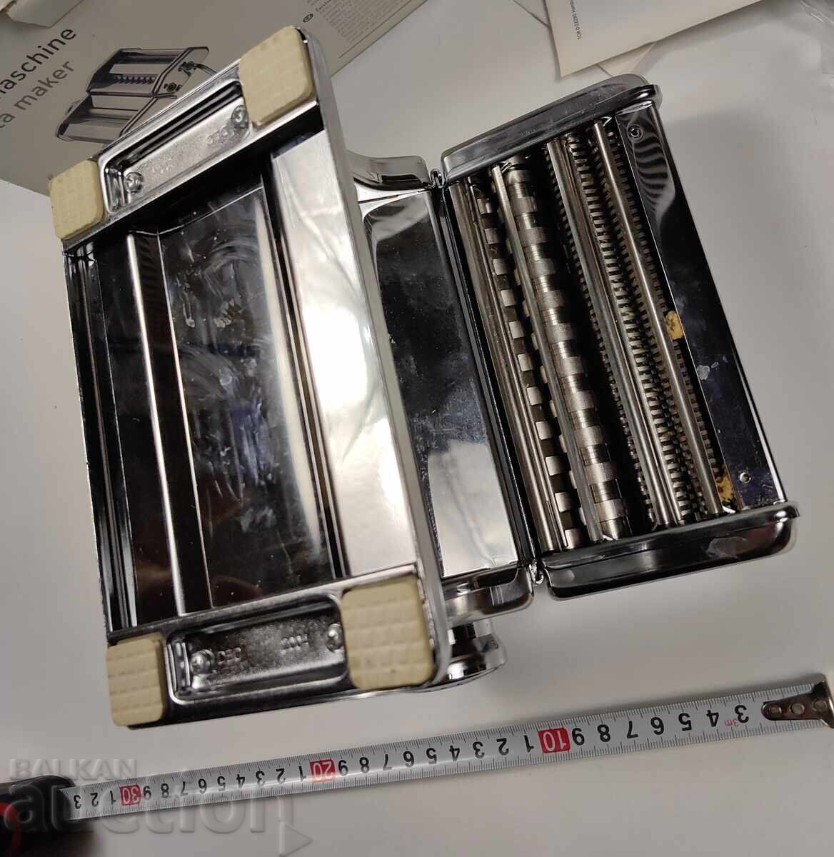 ITALIAN PASTA MACHINE, LIGHTLY USED, IN BOX, WITH INSTRUCTIONS - 6