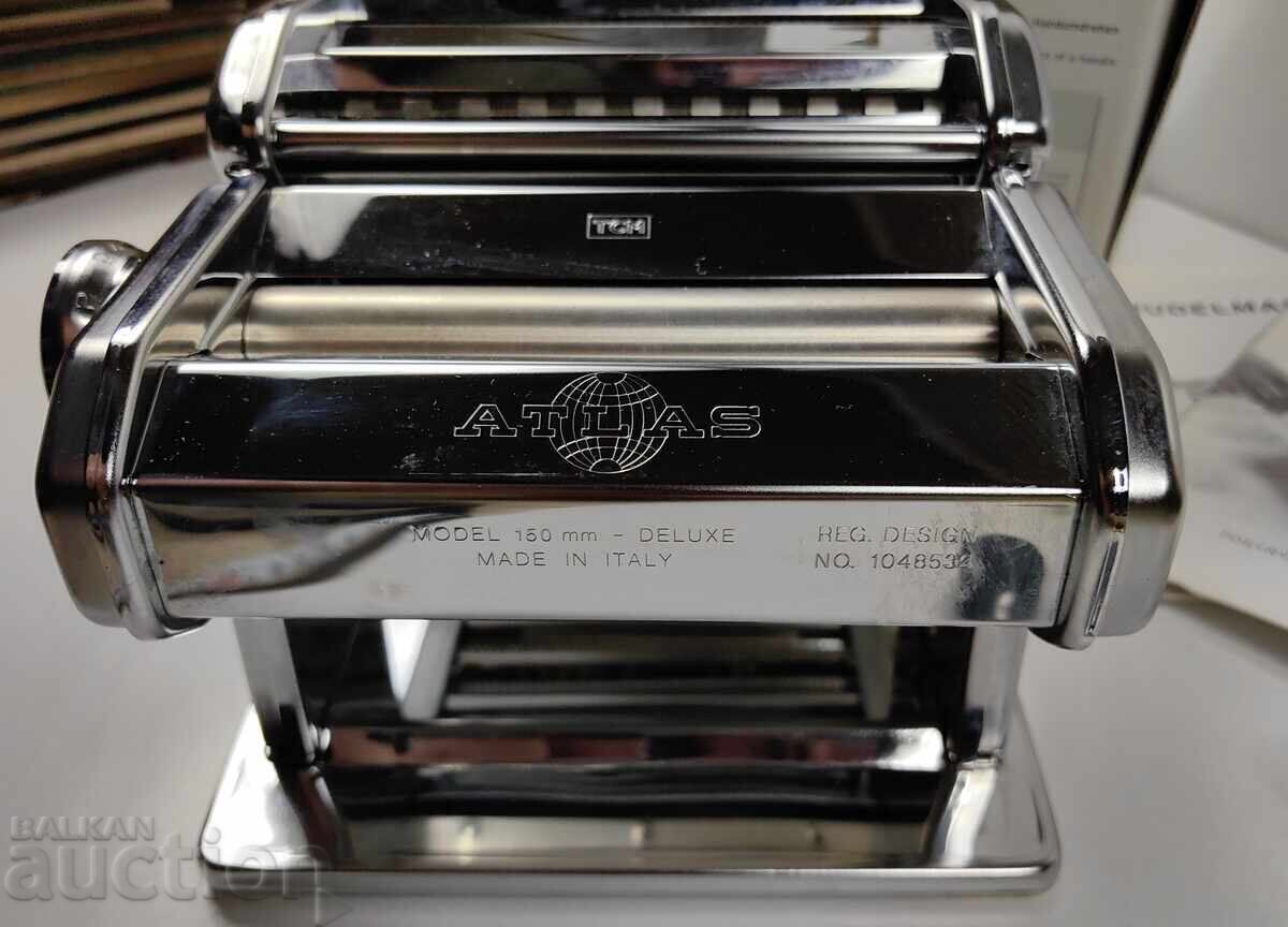 ITALIAN PASTA MACHINE, LIGHTLY USED, IN BOX, WITH INSTRUCTIONS - 7