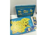 SOCIAL CHILDREN'S TABLE GAME TWO IN ONE BULGARIA TOY