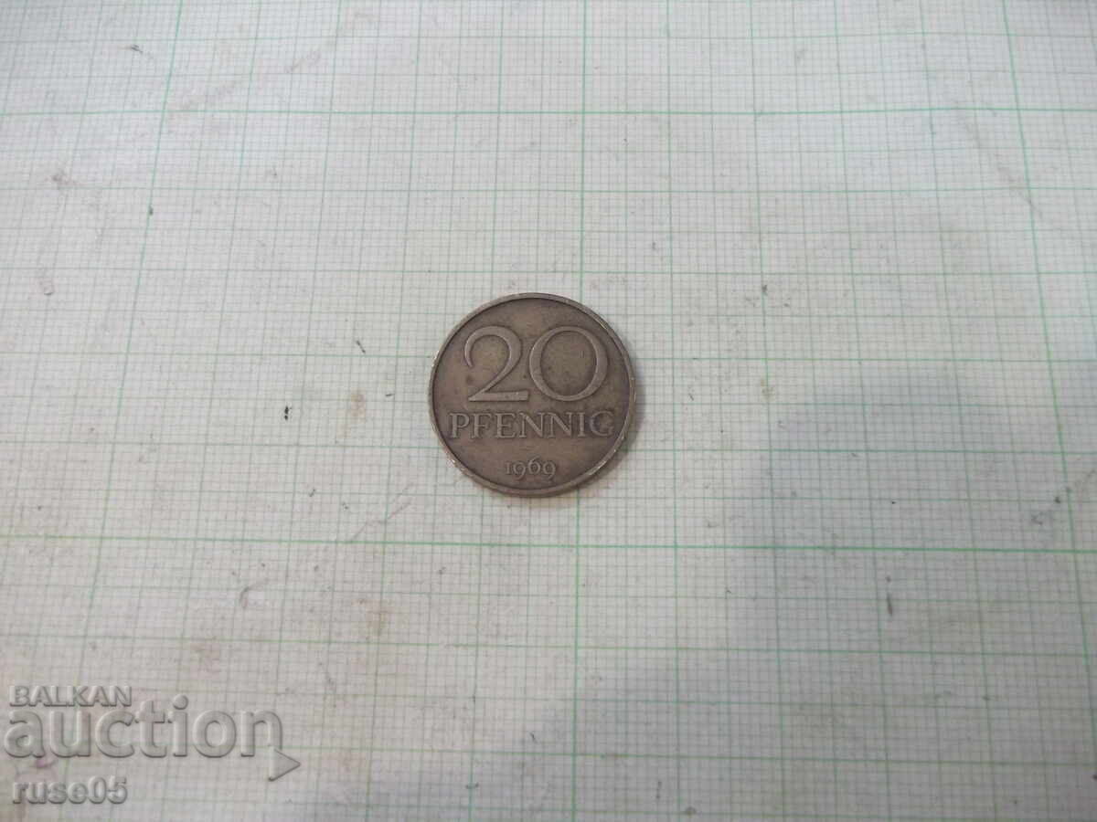 Delivery of Coin "20 PFENNIG - 1969" Delivery of Coin "20 PFENNIG - 1969"