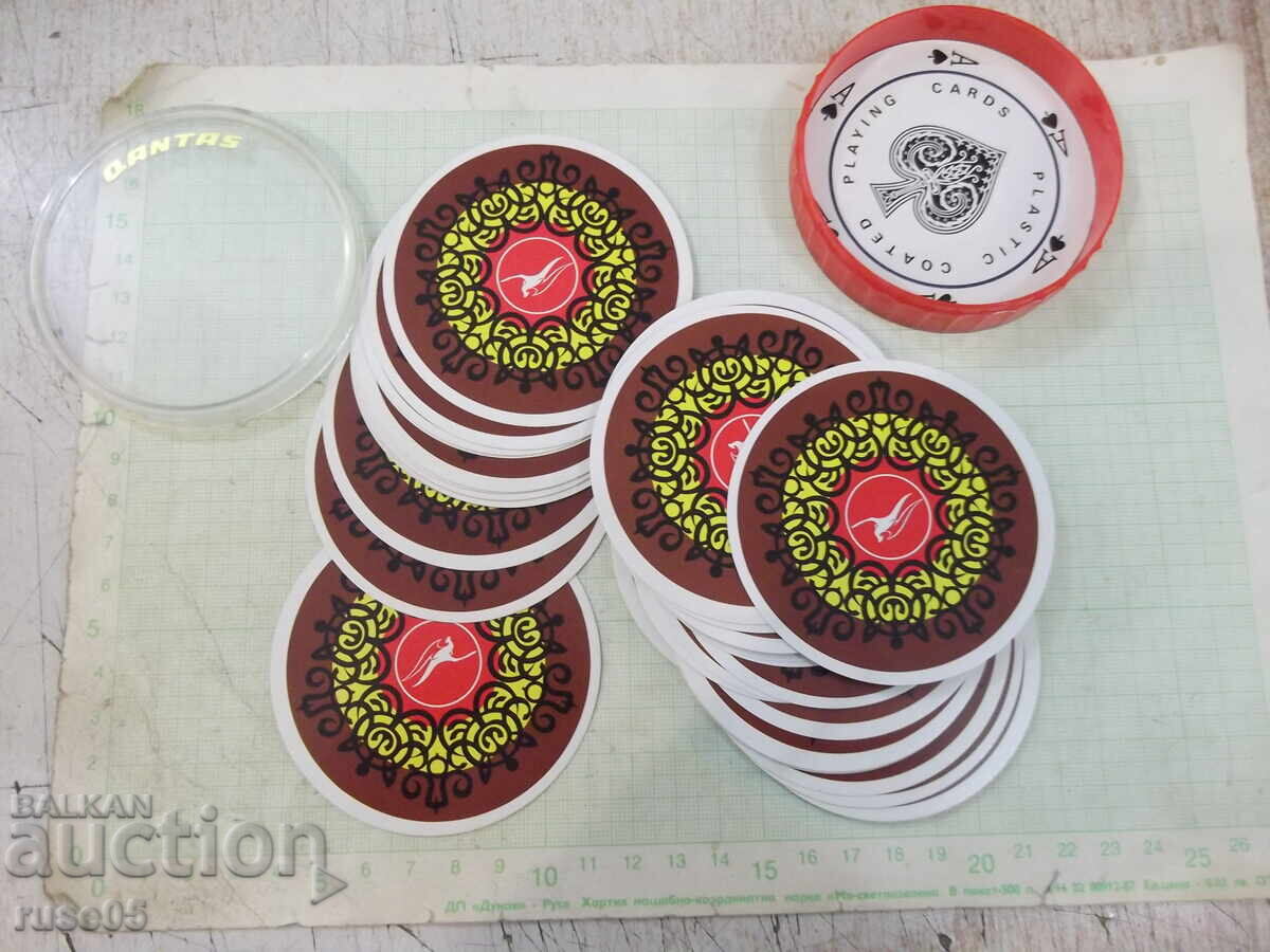 Licitație Cărți de joc rotunde vechi