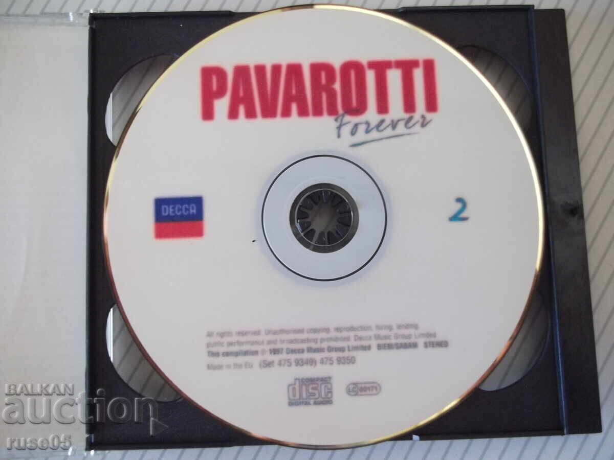 Παράδοση CD Audio "PAVAROTTI - Forever" διπλό