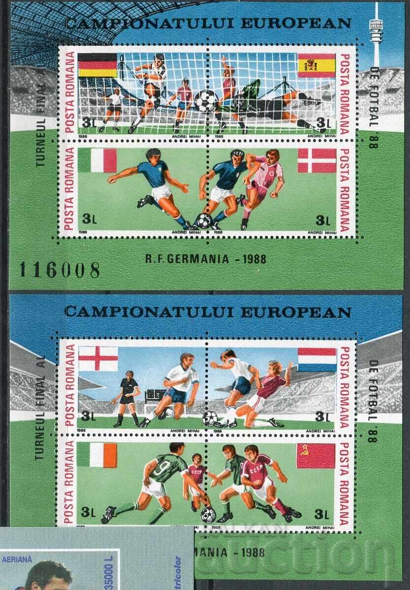 Licitație România MnH - Fotbal, campionate mondiale `84, `88 Licitație România MnH - Fotbal, campionate mondiale `84, `88