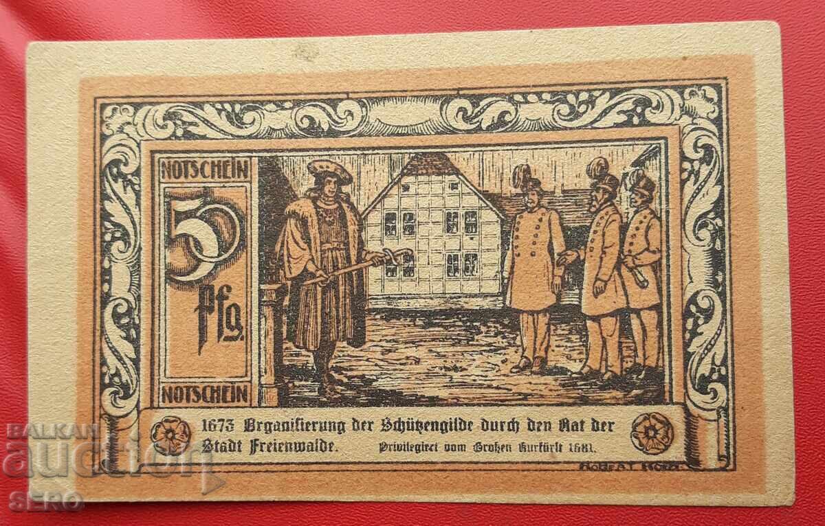 Τραπεζογραμμάτιο-Γερμανία-Βρανδεμβούργο-Μπαντ Φράιενβαλντε-50 πφένιχ με τιμή 2.00 BGN | € 1.02 Τραπεζογραμμάτιο-Γερμανία-Βρανδεμβούργο-Μπαντ Φράιενβαλντε-50 πφένιχ με τιμή 2.00 BGN | € 1.02