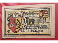 Banknote - Germany - Brandenburg - Bad Freienwalde - 50 Pfennig