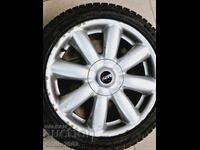 Set de jante Mini Cooper 16 țoli cu anvelope de iarnă 4 buc