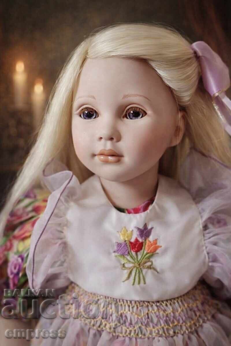Auction Porcelain doll Pauline Auction Porcelain doll Pauline