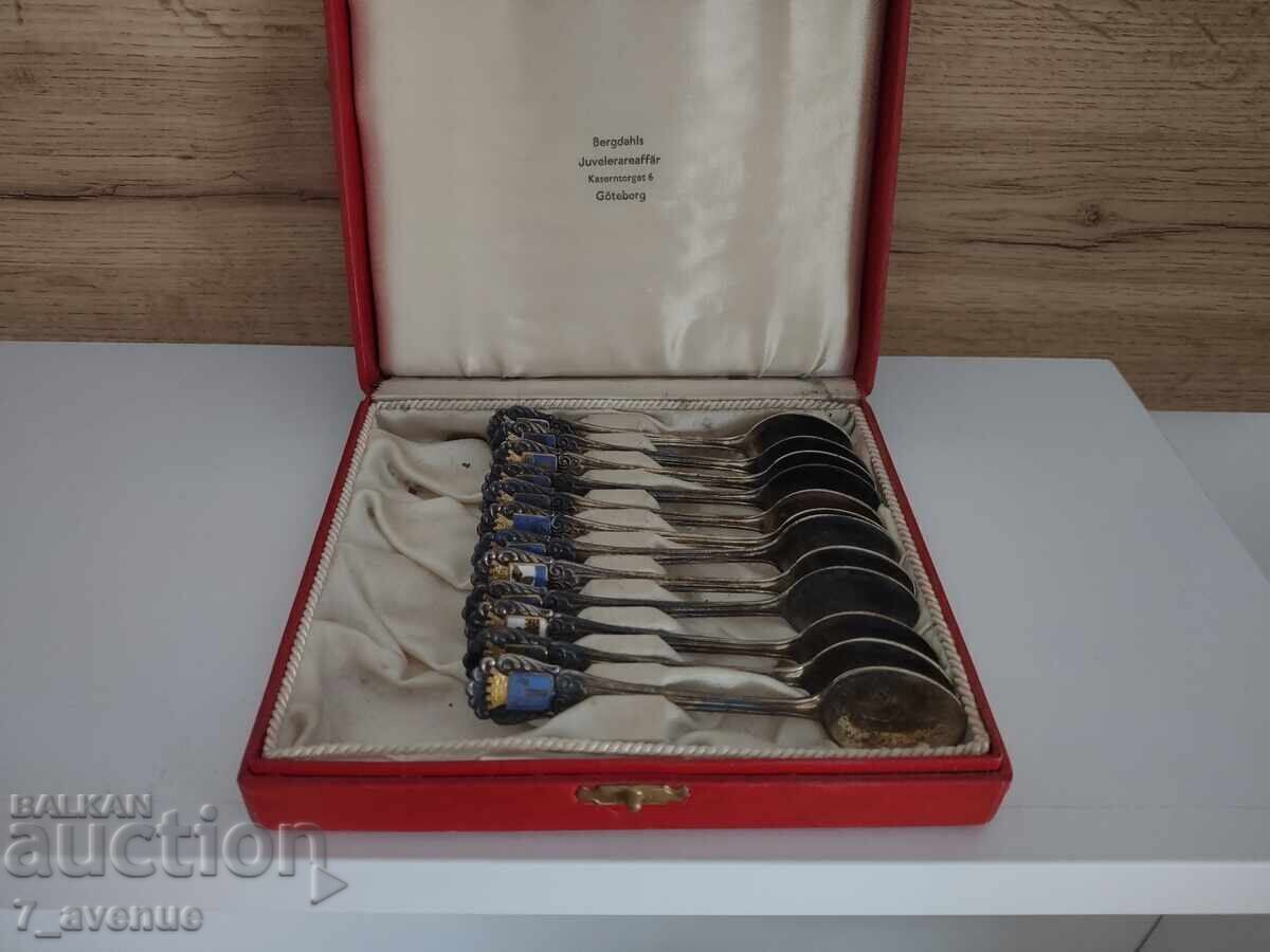 Аукцион Лъжички за кафе, чай, посребрени, Германия, 21.04.25 Аукцион Лъжички за кафе, чай, посребрени, Германия, 21.04.25