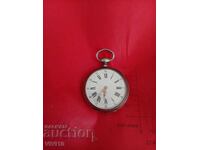 Παλαιό Γαλλικό ρολόι τσέπης, ασήμι