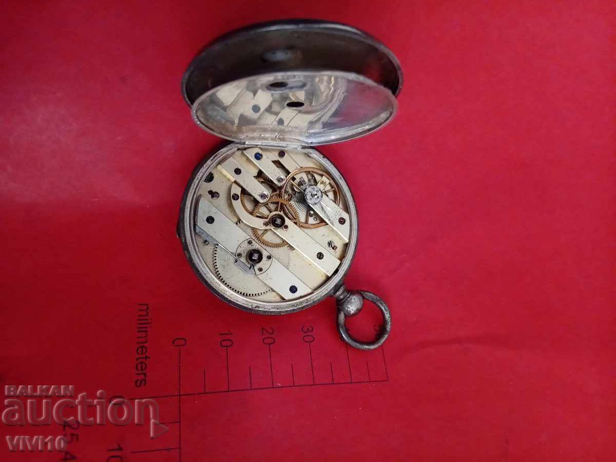 Delivery of Antique French Pocket Watch, Silver