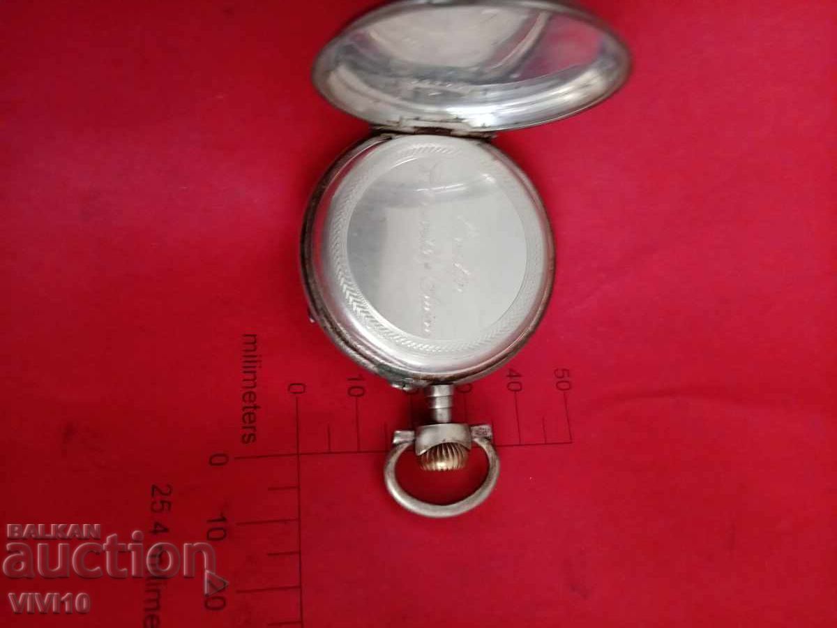 Licitație Ceas de buzunar francez vechi, argint