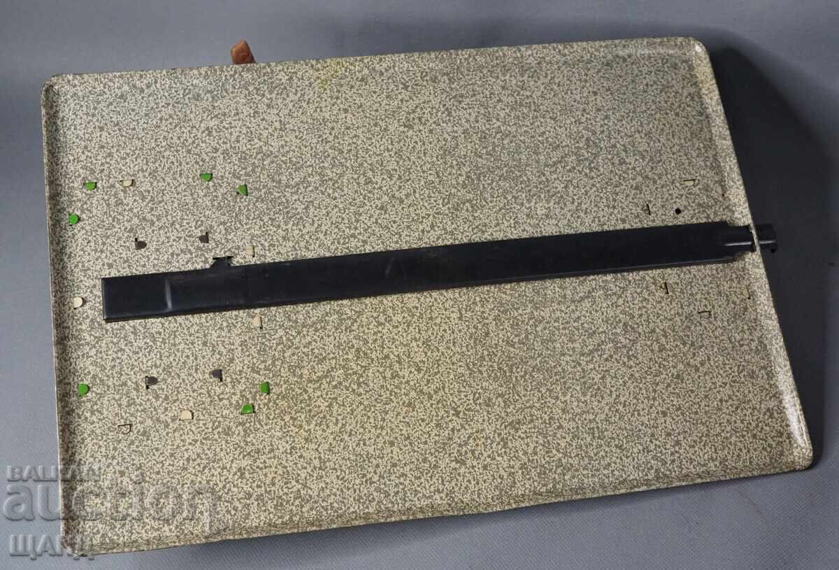 Old Russian Metal Mechanical Toy Model Airport Airplane - 6 Old Russian Metal Mechanical Toy Model Airport Airplane - 6