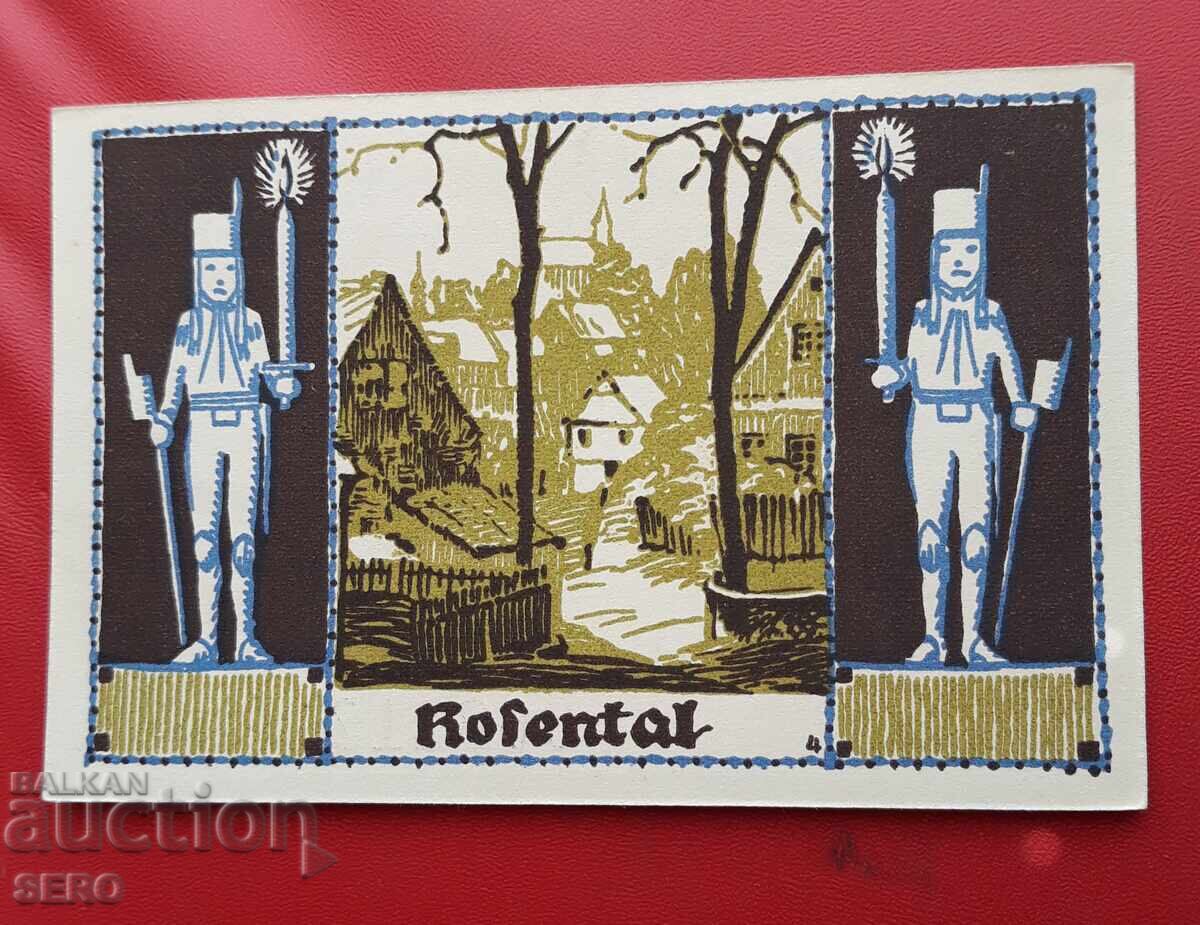 Τραπεζογραμμάτιο-Γερμανία-Σαξονία-Σνέεμπεργκ-50 πφένιγκ 1921