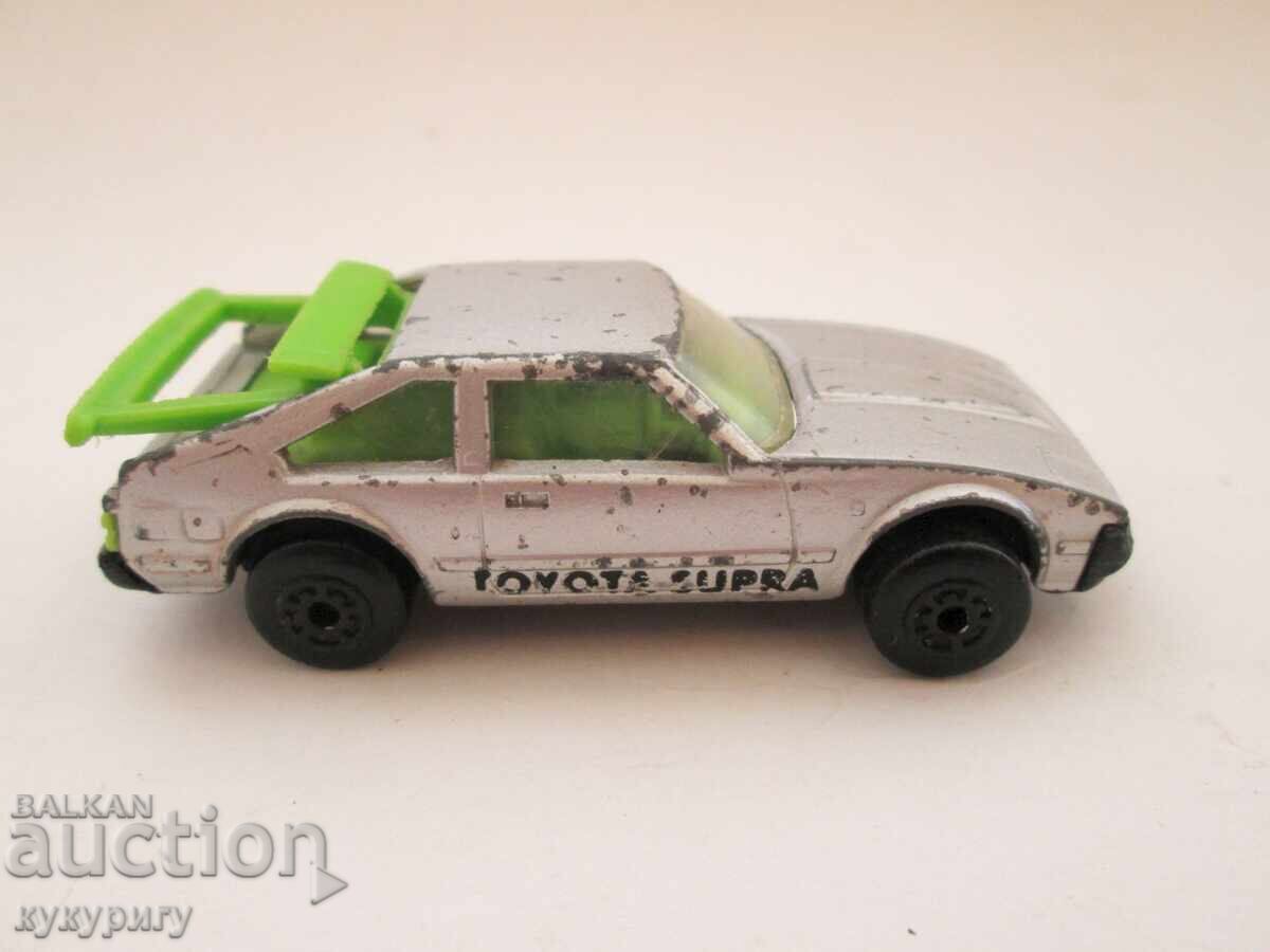 Delivery of Old Bulgarian Socialist metal toy car TOYOTA SUPRA TOYOTA