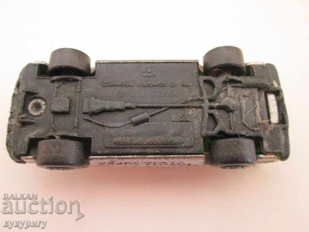 Old Bulgarian Socialist metal toy car TOYOTA SUPRA TOYOTA - 5