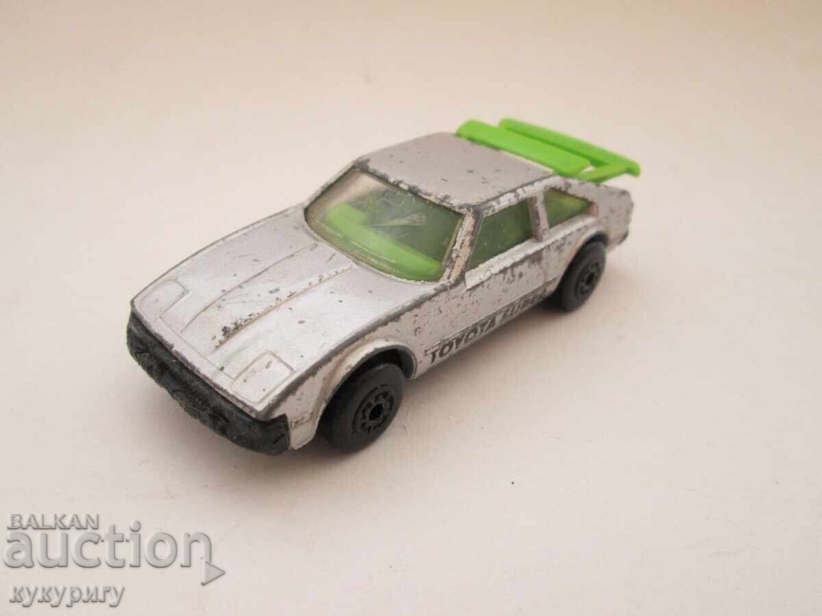 Old Bulgarian Socialist metal toy car TOYOTA SUPRA TOYOTA