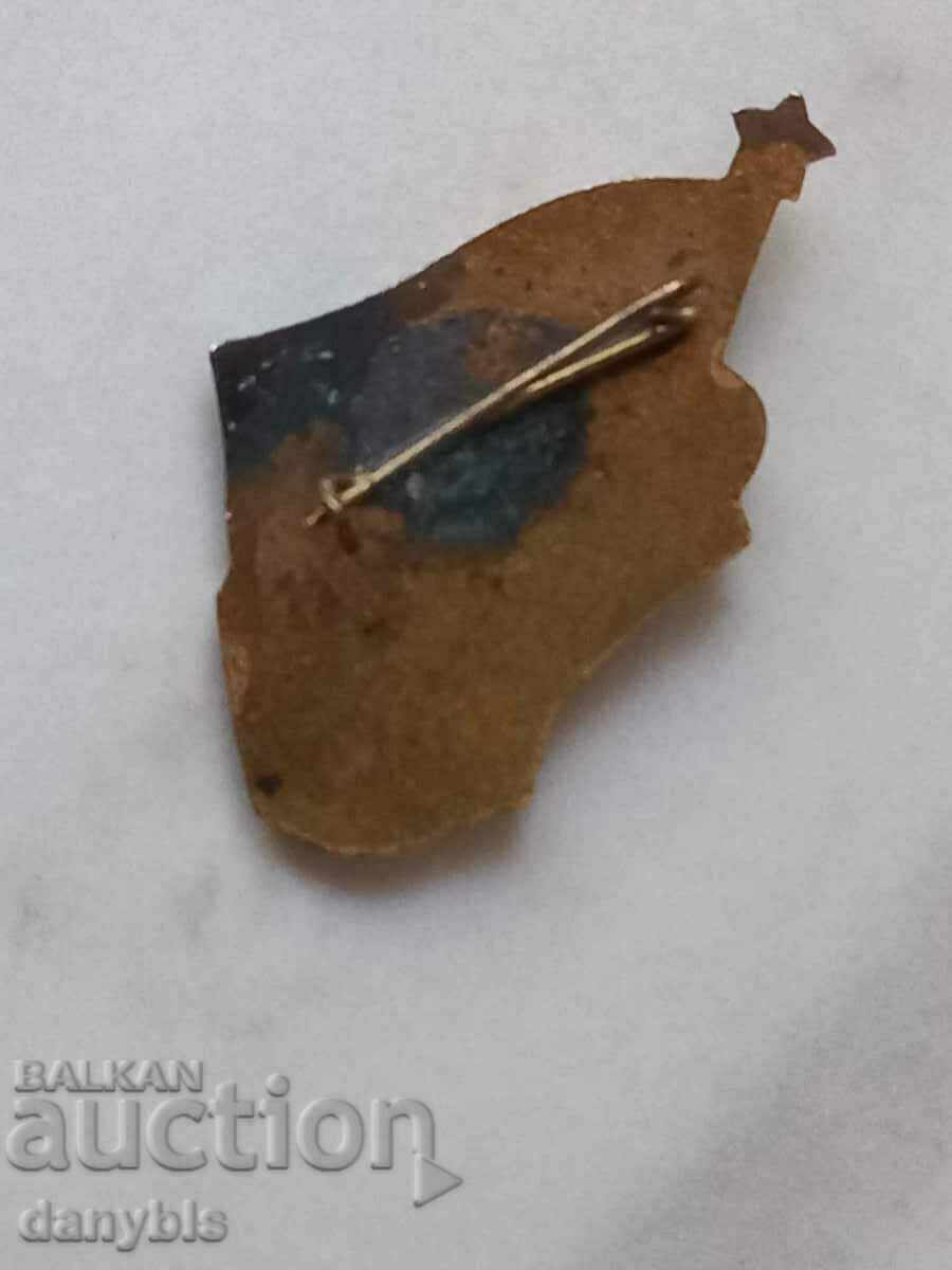 Badge - For labor activity Central Committee of DSNM-Email with price 4.00 BGN | € 2.05