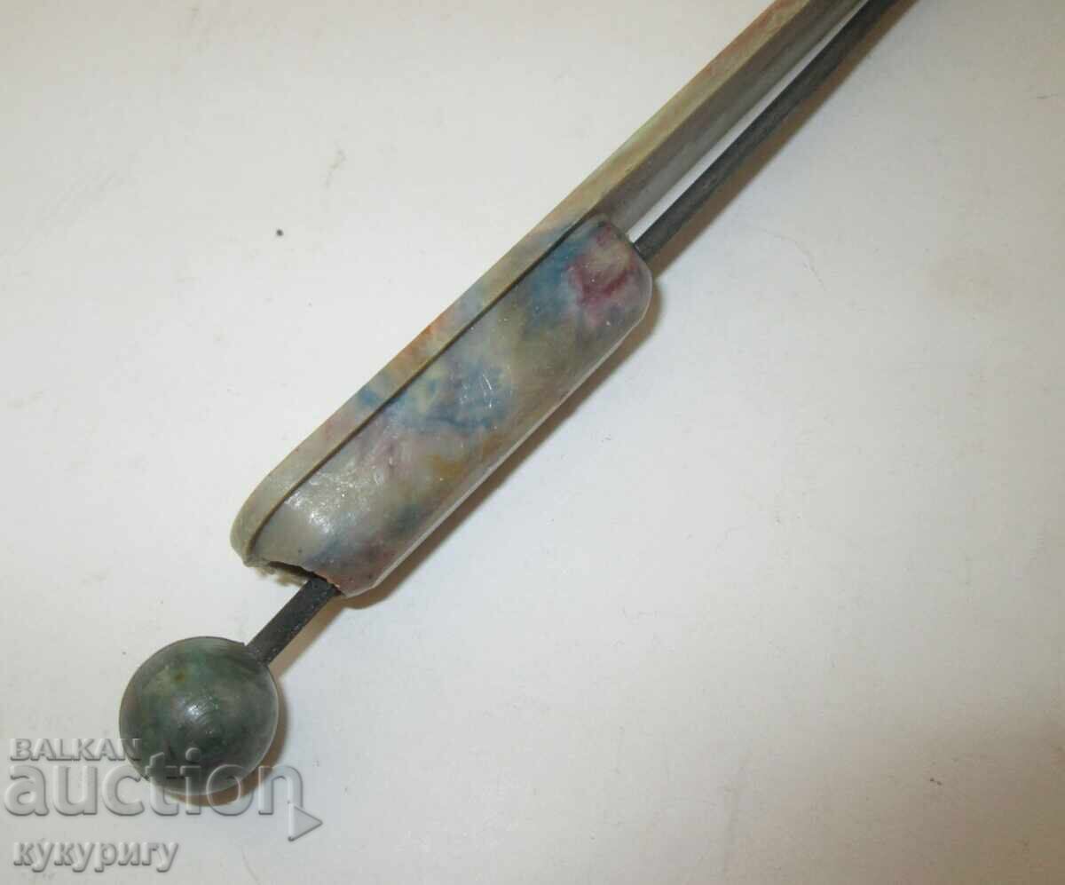 Старa Българска Соц механична панаирна играчка маймуна - 6 Старa Българска Соц механична панаирна играчка маймуна - 6