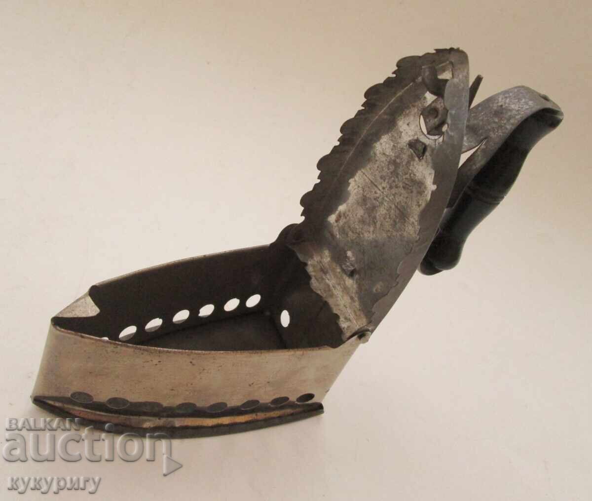 Old small metal coal iron for decoration with price 45.00 BGN | € 23.01