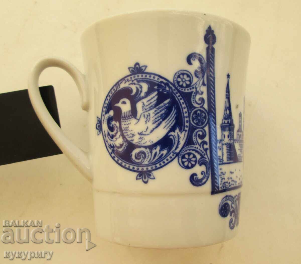 Delivery of Russian Porcelain Cup from Moscow Kremlin, LFZ Cup