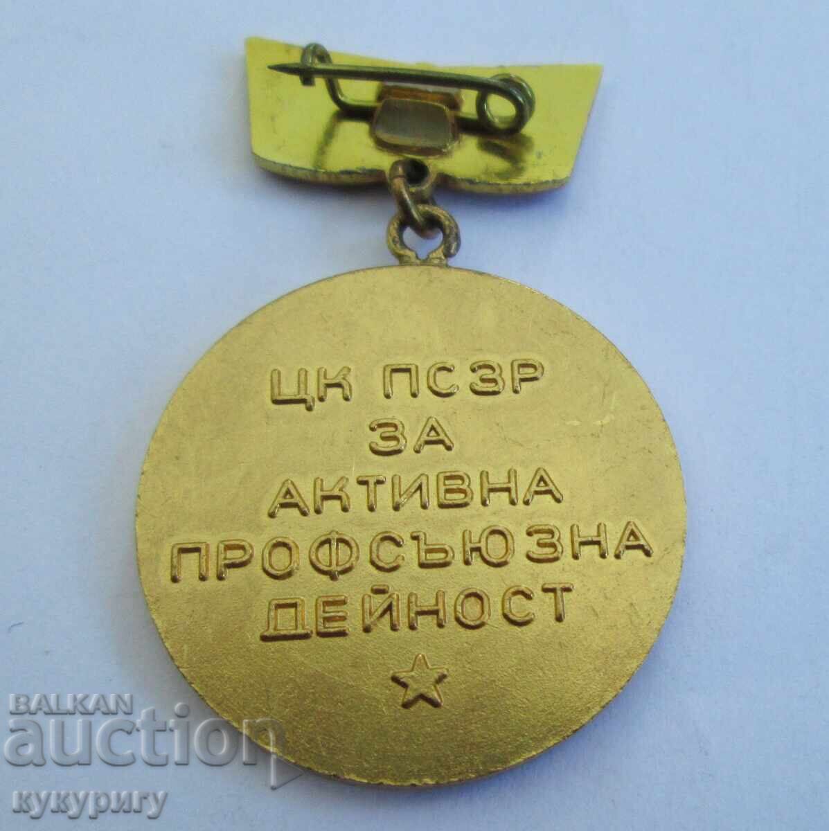 Delivery of Star Soc Medal Badge Honorary Badge Health Workers PZSR