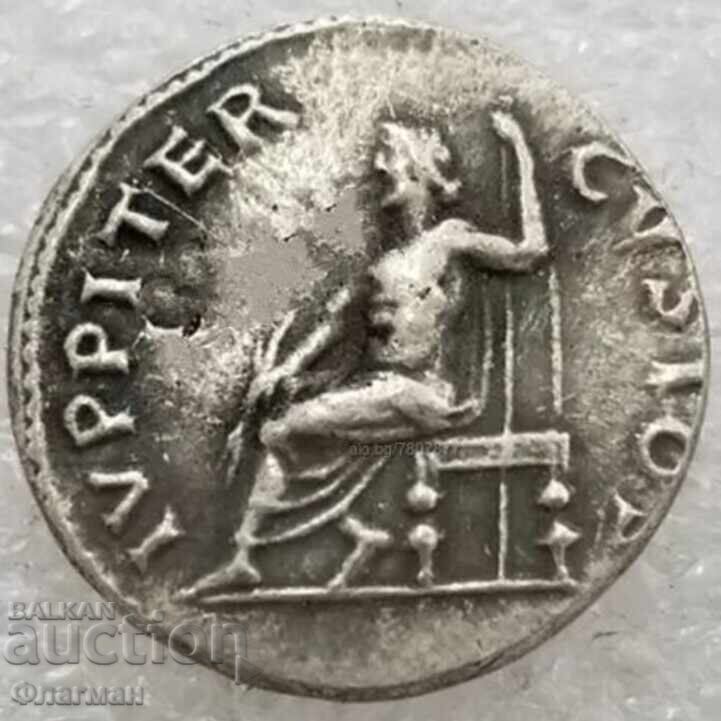 Денарий на Император Нерон, 54 - 68 сл. Хр. - РЕПЛИКА с цена 20.00 лв. | € 10.23 Денарий на Император Нерон, 54 - 68 сл. Хр. - РЕПЛИКА с цена 20.00 лв. | € 10.23