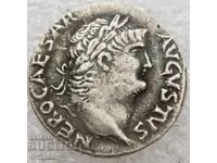 Denarius of Emperor Nero, 54 - 68 AD - REPLICA