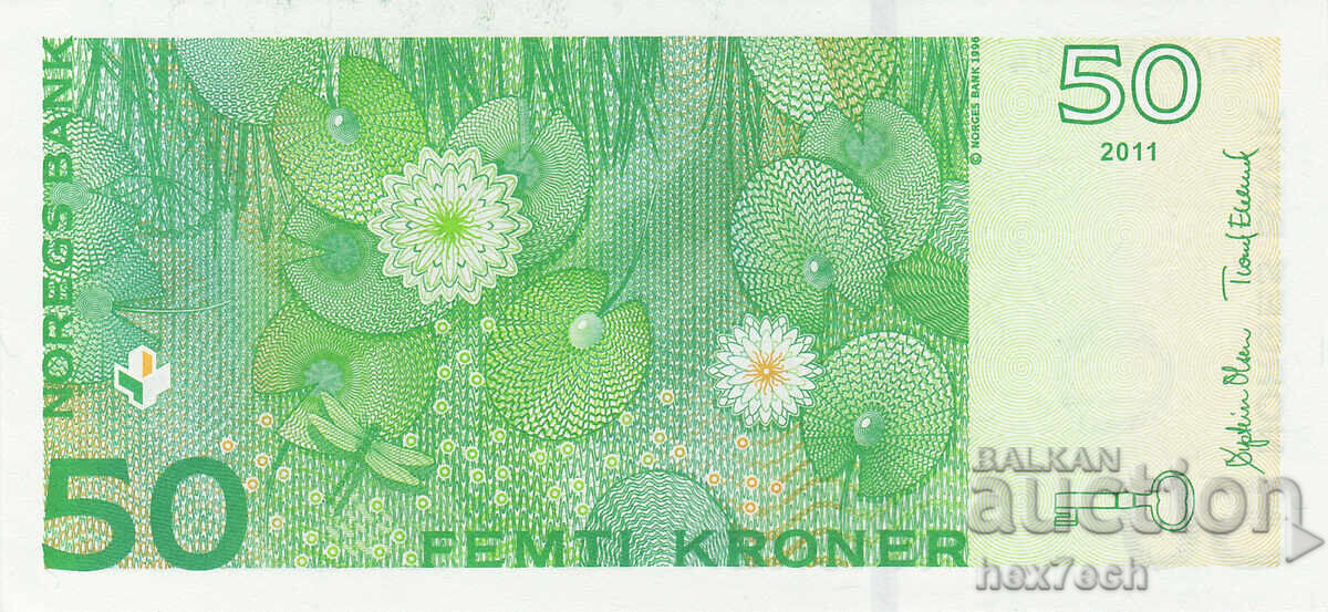 Auction ❤️ ⭐ Norway 2011 50 kroner UNC new ⭐ ❤️ Auction ❤️ ⭐ Norway 2011 50 kroner UNC new ⭐ ❤️