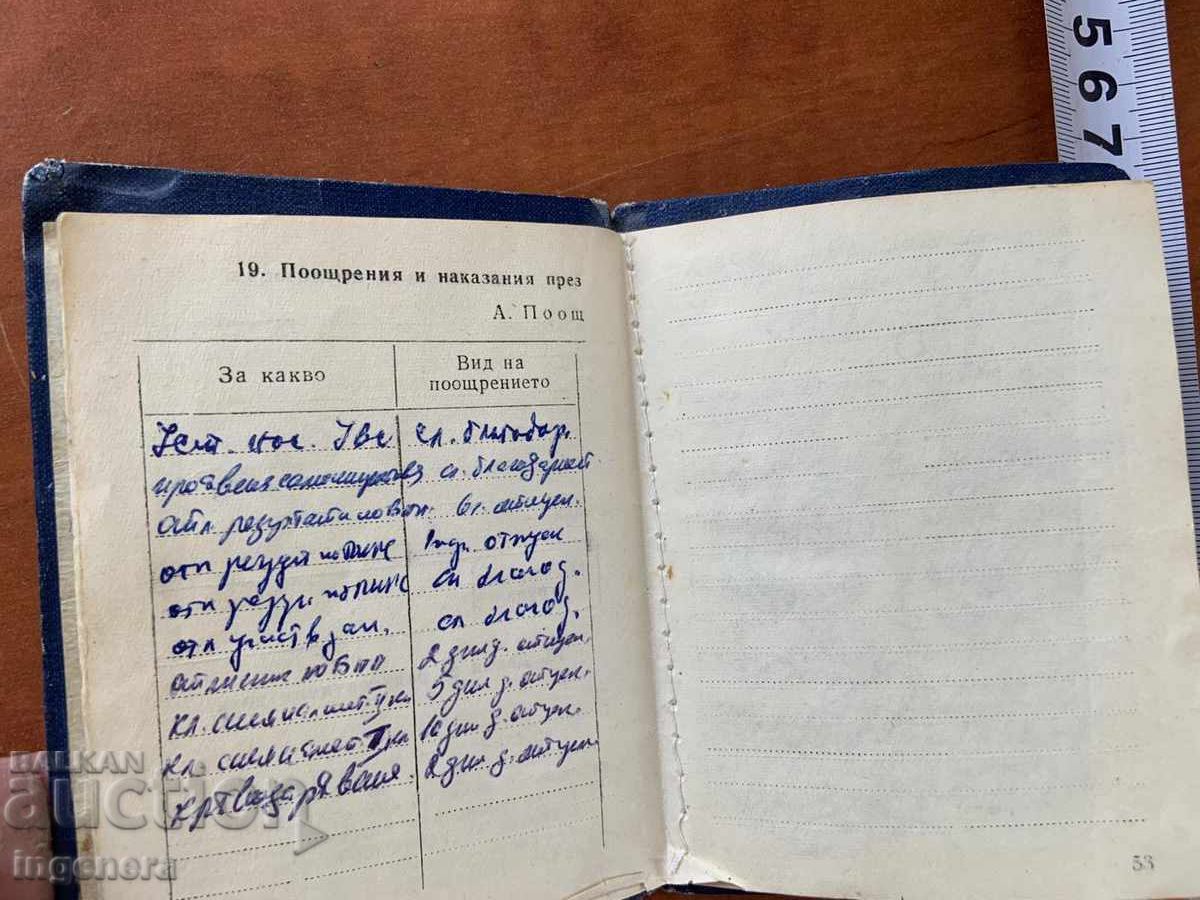 Βιβλίο στρατιωτικής αναφοράς ΠΑΥΛΙΚΕΝΗ ΒΕΛΙΚΟ ΤΕΡΝΟΒΟ - 5