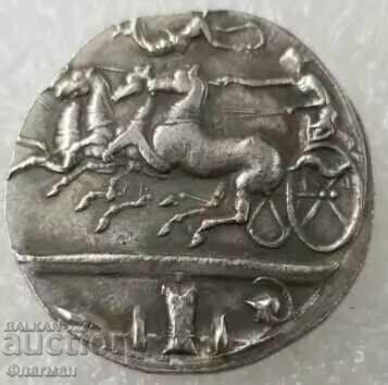 Tetradrahmă de Siracuza ( Συρακοῦσαι ) Sicilia, secolul III - II î.Hr cu preț € 20.00 | 39.12 BGN