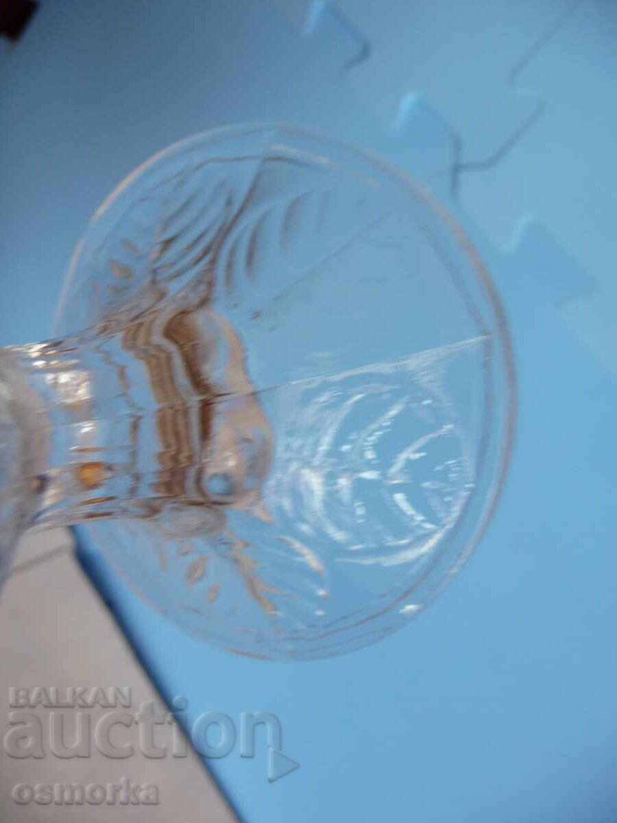 Delivery of 2 Large Thick Glass Cups for Melba Dessert, Cream, Ice Cream, etc