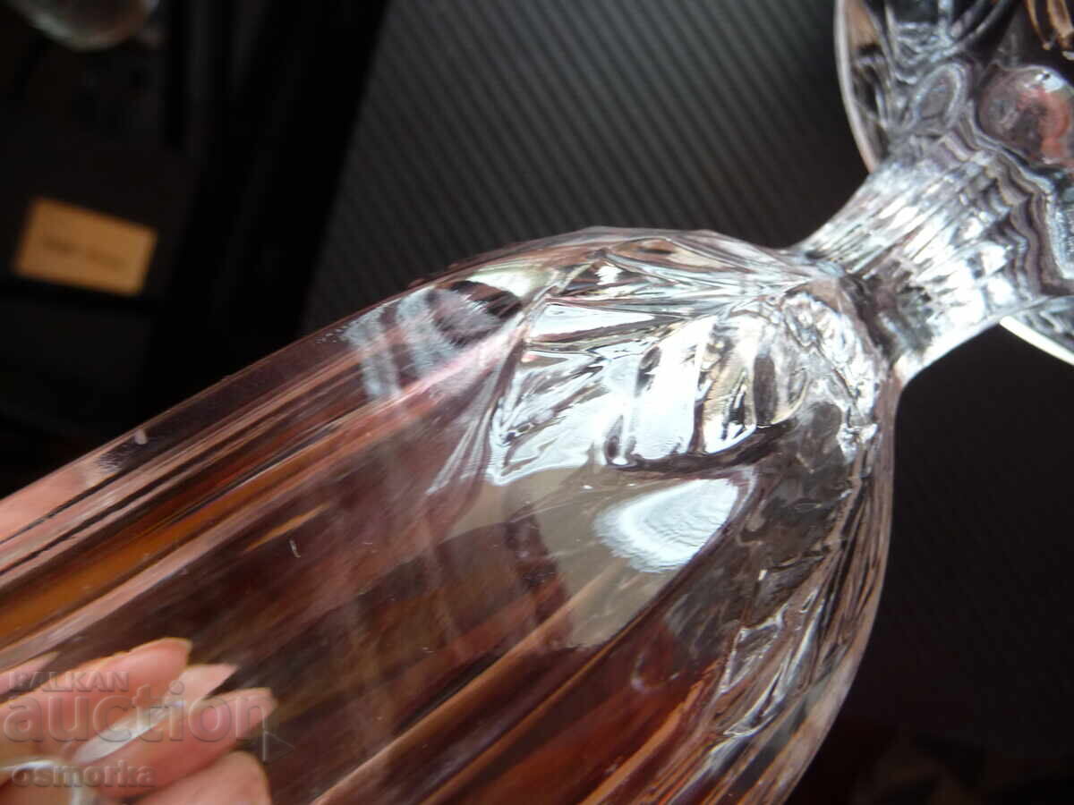 2 Large Thick Glass Cups for Melba Dessert, Cream, Ice Cream, etc - 6